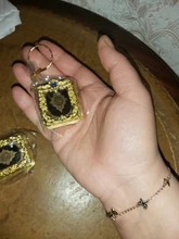 Llaveros con colgante islámico musulmán para mujer, Mini llaveros para libro del Corán, Ark, corán, papel Real, puede leer joyería religiosa pequeña, 1 ud.