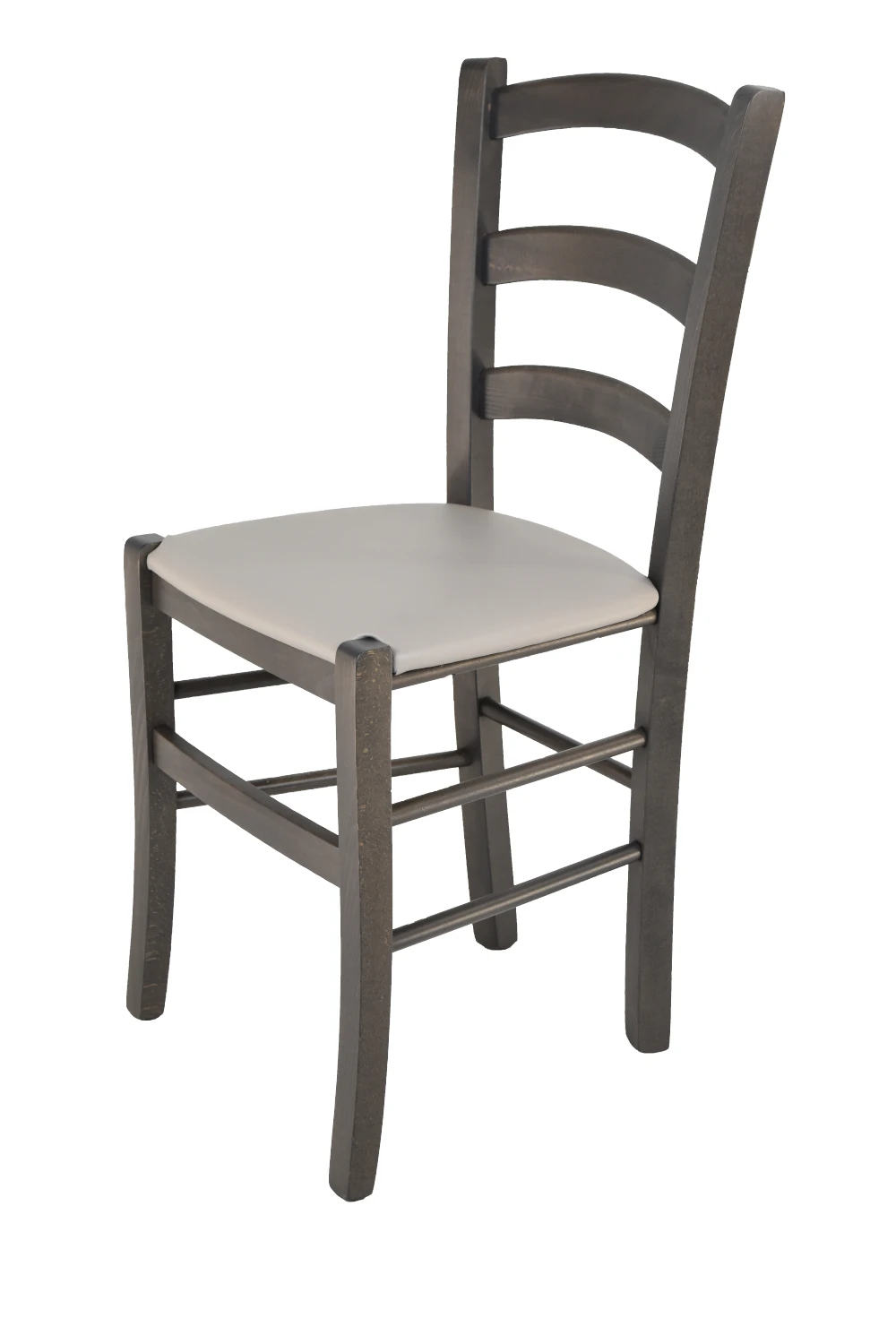 Tommychairs Chair For Kitchen Venice, Beech Wooden Structure Dark