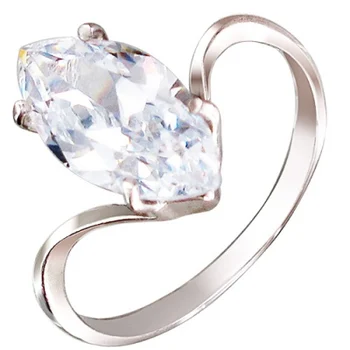 

Esthete ring with cubic zirconia