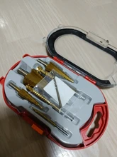 3 Drill-Bit-Set Saw-Tool Hole-Cutter Wood-Cone Step Metal Hss Steel Titanium 6 6