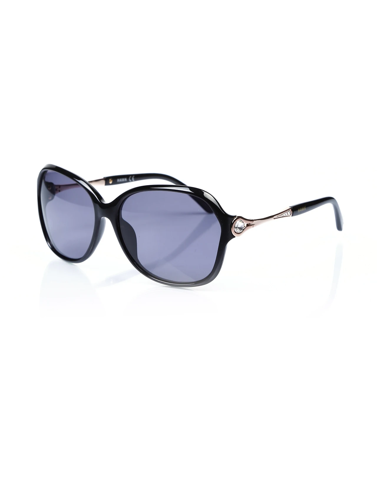 

Women's sunglasses hw 1800 02 bone black unspecified 60 -- hawk