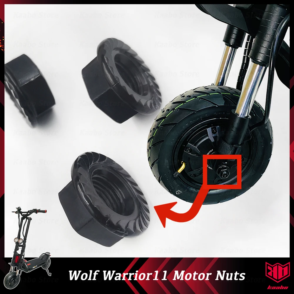 Оригинальные гайки с двигателем Kaabo Wolf Warrior 11 дюймов скутер King электрический