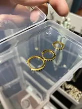 CANNER-pendientes de aro de Plata de Ley 925 auténtica para mujer, aretes redondos de circonia cúbica, joyería de boda, 1 Juego, 100%