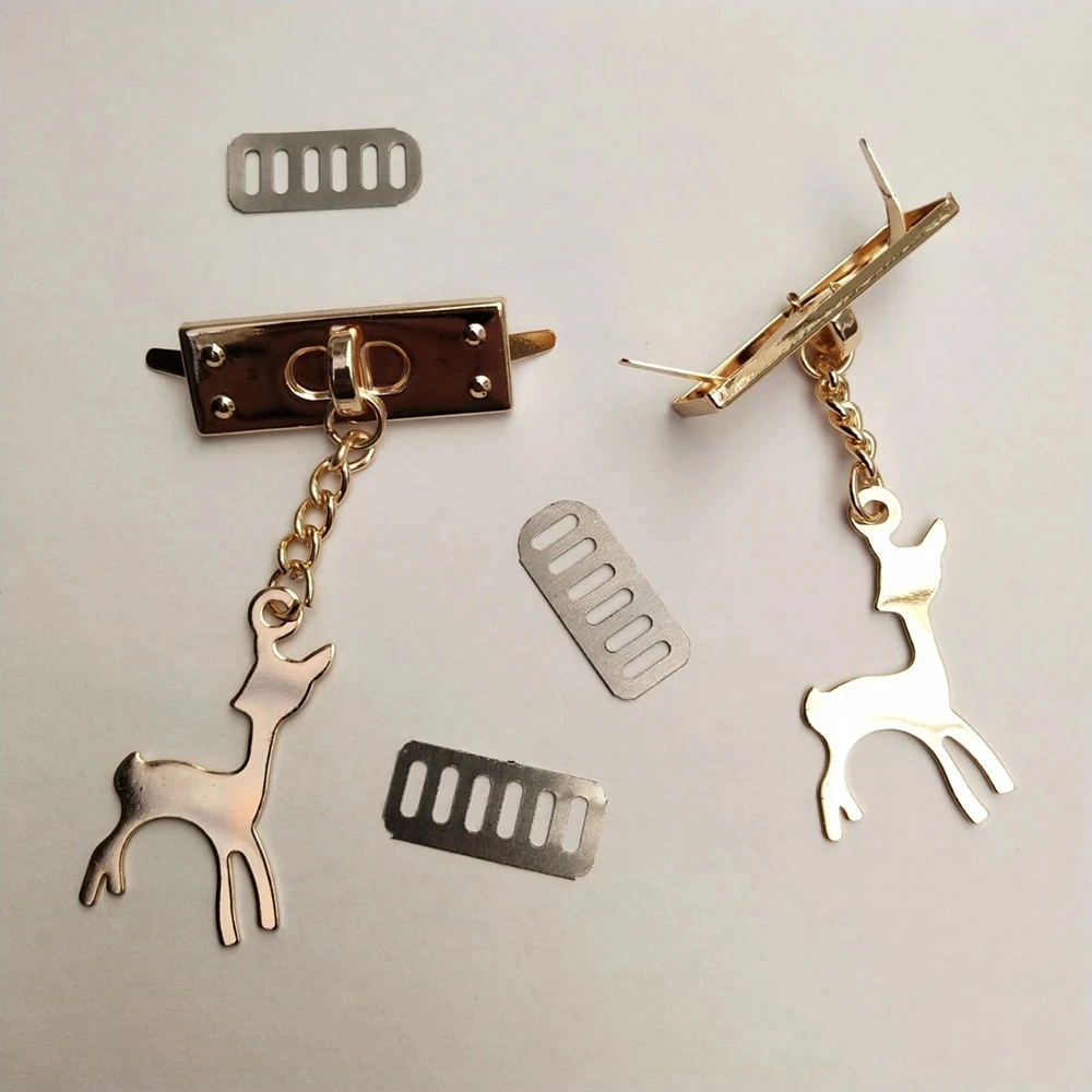 2022 New DIY Handmade Chain Woven Plastic Mesh Belt Fawn Chain Buckle Sewing Needle Embroidery Craft Bag Gift For Girlfriend