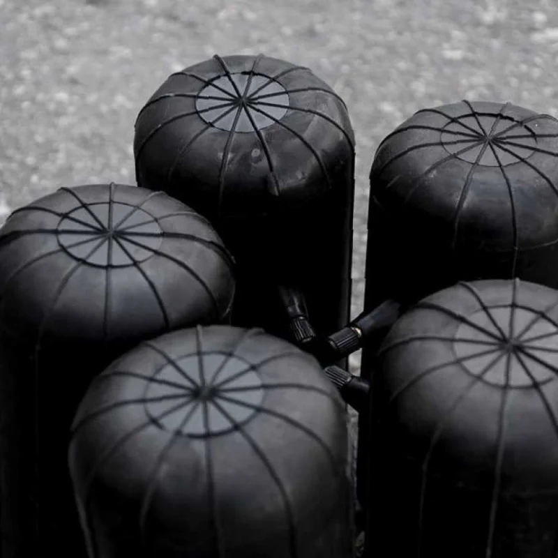 Air spring for car shock absorption, air suspension size 230*110mm, Kit 2 cylinders + 2 reels