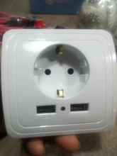 Power-Outlet Charger Usb-Plug Wall Eu Dual-Home With Usb Standard Bcsongben