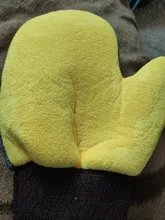 Guante para lavado de coche, forro polar Coral, antiarañazos, multifunción, para limpieza de coche, cepillo para Detalles
