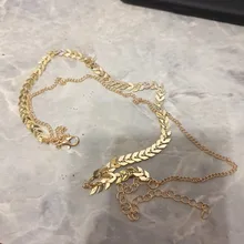 Collar de cadena con lentejuelas en V para mujer, Gargantilla elegante de doble capa para fiesta, joyería