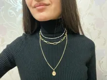 DAXI collar mujer colgante cadenas de oro luna collar cruz boho collar de perlas collares de moda 2020 collares largos accesorios mujer