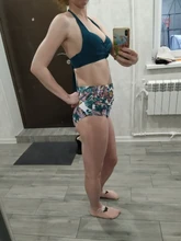 Bikini Swimsuit Sexy HALTER High-Waist Plus-Size Summer Biquini XXL Women Female