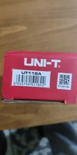 UNI-T SMD multímetro UT116A UT116C Auto de la gama de resistencia de la capacitancia del diodo (RCD) LED diodos Zener DCV continuidad medidor probador de batería