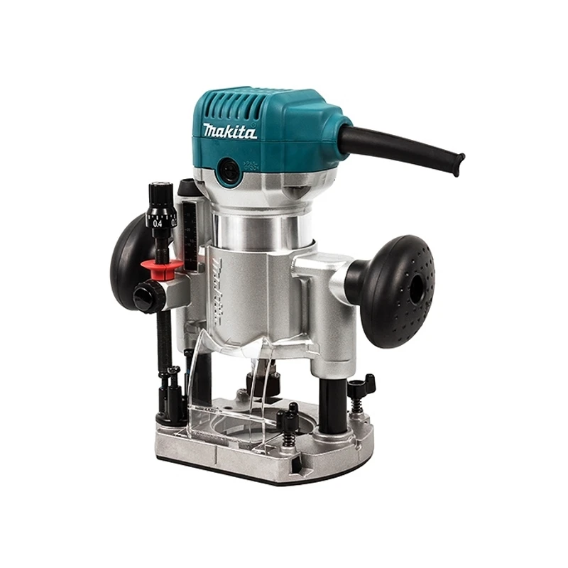 Фрезер электрический Makita RT0700CX2 (Мощность 710Вт, регулировка скорости, сумка для хранения)