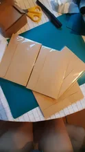 20 unids/lote negro blanco rojo sobres de papel Kraft Vintage estilo europeo sobre para tarjeta de invitación