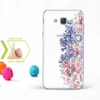 

Personalized Custom Samsung Galaxy J7 Slim Clear Silicone Phone Cover (Flower Temalı-10)