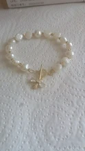 Korea hot Fashion Jewelry High-end Natural Baroque Shaped Freshwater Pearl Bracelet Micro-inlaid