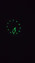 Reloj luminoso de noche brillante para mujer, Relojes de Cuero sencillos y pequeños, caja de reloj de cuarzo, pulsera para niña
