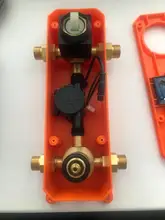 Mixer Tap Shower-Faucet-Set Bathtub Digital Rain Display Matte