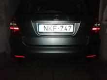 YCCPAUTO-Protector de parachoques de fibra de carbono para coche, pegatina de advertencia de seguridad, cinta antiarañazos, 2 uds.