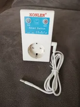 Toma de corriente con enchufe relé para el hogar, interruptor con control remoto de potencia inteligente GSM, SMS de 16A, con sensor de temperatura