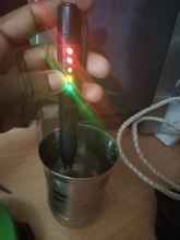 Bolígrafo de prueba de líquido de frenos para coche, indicador Digital de líquido de frenos, 5 LED, para DOT3/DOT4, mini bolígrafo electrónico