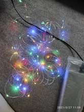 Transparent-Wire Starry-String Usb-Lights Fairy Wedding Christmas Party Micro LED 10M