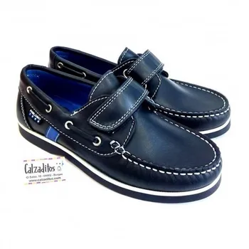 

Boat shoes sports navy blue fur, Pablosky