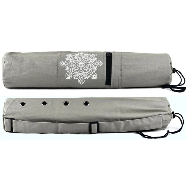Breathable Canvas Yoga Mat Bag Breathable Canvas Yoga Mat Bag » Namaskar Yoga Gear 6