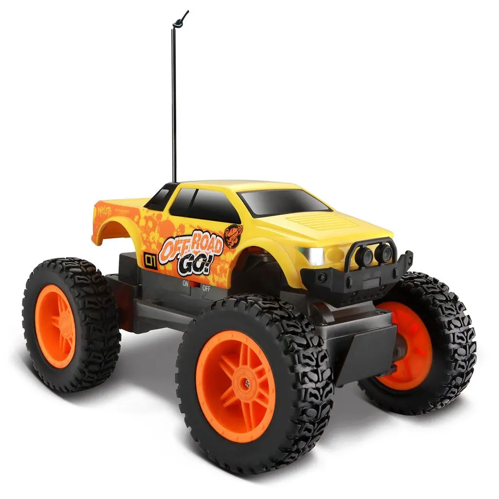 Maisto TECH Радиоуправляемый внедорожник &quotOff Road Go&quot 27/40Mhz желтый|Радиоуправляемые