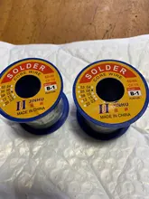 Núcleo de colofonia 250, alambre de soldadura de hierro, estaño, plomo 60/40, tubo de carrete de flujo, 2% g, gran oferta