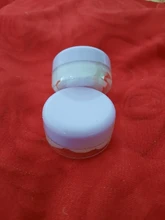 Mini botes de plástico para cosméticos, mini botellas de plástico para uso de crema cosmética para rostro, juego de 7 unidades, envases vacíos de plástico transparentes, kit de viaje