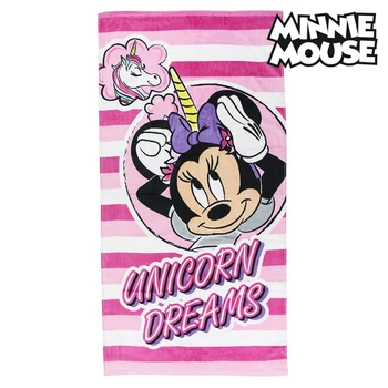 

Beach towel Minnie Mouse 75493 cotton pink