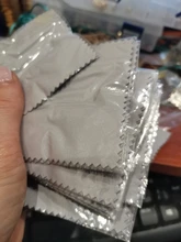 Paño de limpieza de Color plata de ley 8x8cm, paño de pulido, limpieza suave, doradas y plateadas paño de limpieza de joyas, 10 Uds., 50 Uds.