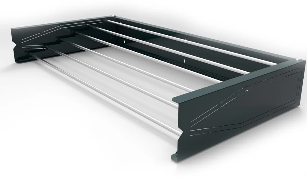 Folding Metal Hanging Hanger Wall Mount For Clothes Drying Rack Foldable And Retractable