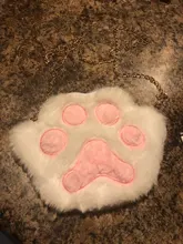 Bolso bandolera con cremallera y cadena con pata de oso para niña, monedero de felpa suave para niño pequeño, accesorios para bebé