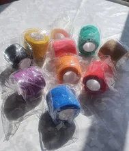 Vendaje desechable para tatuaje, cinta de vendaje elástico autoadhesiva, accesorios de maquillaje permanente, 1/6/10/20 piezas