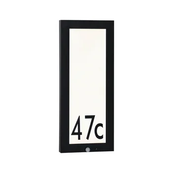 

94256 Street lamp OUTD. 230V Panel IP44 20*60 Bewegungsm