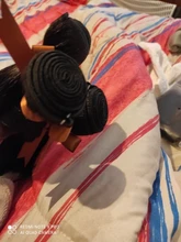 Mechones de pelo liso brasileño con cierre, cabello humano Remy de 30 pulgadas, Color Natural, 3 mechones