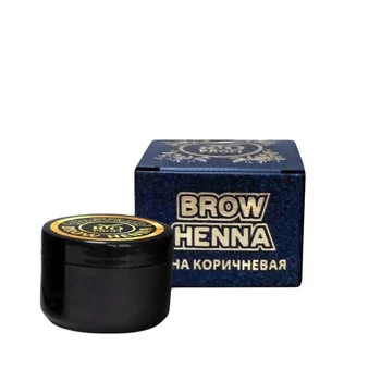 

Хна для бровей (для био татуажа) Brow Henna Коричневый Масло, крем, хна