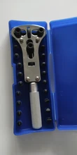 Multi-función Kit de herramientas de reparación de relojes caja de cambio de la cubierta de la batería abridor reparación llave destornillador profesional de reparación de reloj