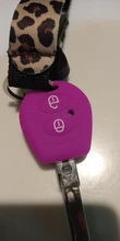 Funda de llaves de silicona Multicolor para Sagitar, 2 botones, estuche para mando a distancia, Modus, funda de llave a distancia, gran oferta