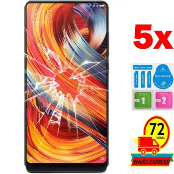 

5x Protectors Screen Tempered Glass for for Xiaomi Mi Mix 2 (Not Full SEE INFO) KIT