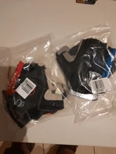 1 par de guantes de ciclismo dedo medio Anti-Slip Anti-sudor de Gel de montar en bicicleta guantes Anti Shock MTB Carretera de montaña guantes deportivos de moto