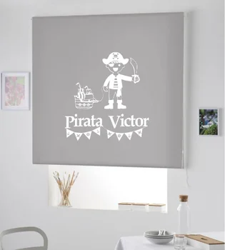 

Blind Iroa customizable Child/Pirate Victor! ROLLER BLINDS TRANSLUCENT! (GRAY 100X175)