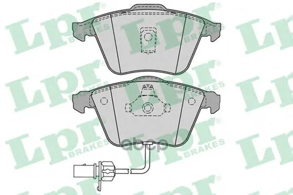 Колодки Тормозные Audi A6/Allroad 97-05 Передние Lpr 05p1230 Lpr арт. 05P1230