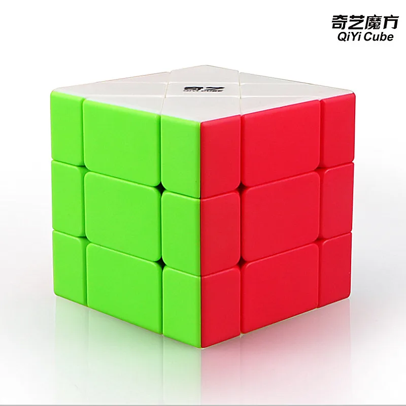 QiYi YiLeng 3x3 fisher Speed Cube Yileng 3x3x3 Strange-shape Puzzle Magic cubo qiyi 3x3 Puzzle Toys For Children Speed Cube