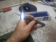 Juego de destornilladores eléctricos de precisión 28 en 1, para teléfono y portátil, destornillador multifuncional magnético con batería de litio de luz LED