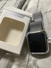 URVOI-funda para Apple Watch series 4 5 6, cubierta de marco de plástico duro brillante galvanoplastia para iWatch slim fit Ultra-funda fina