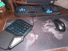 Game Keyboard Keypad Laptop Programmable-Keys One-Hand-Ergonomic Delux T9 PUBG Gaming