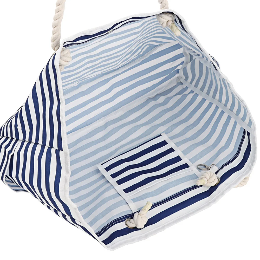 Inflatable Beach Tote Bag - Reversible Multi Colors Bags, Multifunctional,  Waterproof, Large Capacity Tote Bag for Pool, Beach, Travel (Live, Laugh