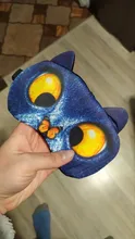 Mascarilla para dormir con forma de perro y gato, protector para ojos, suave, Natural, para dormir, sombra para ojos